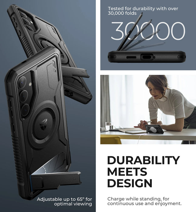 For Samsung Galaxy S24 + Plus Magsafe Shockproof Rugged Bumper Case Protective With Built In Screen Protector