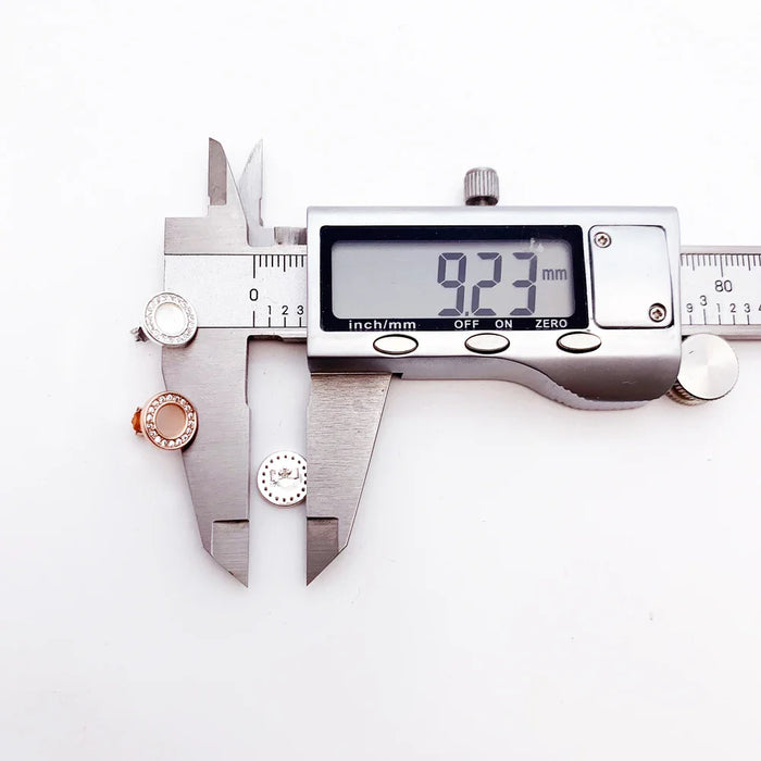 925 Sterling Silver Romantic Round Shell Studs Earrings For Women