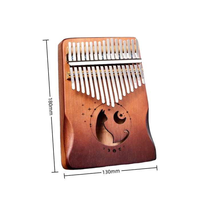 17 / 21 Key Solid Wood Kalimba Thumb Piano