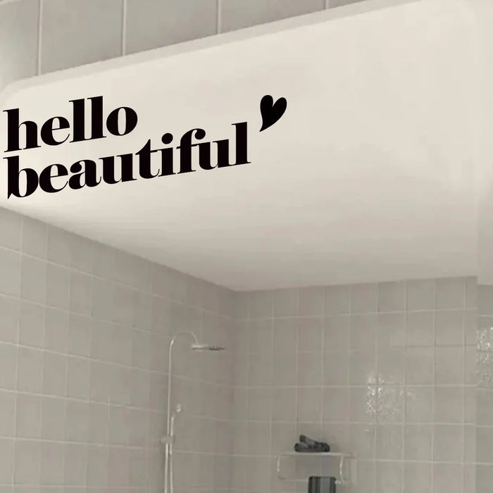 Charming Bedroom Mirror Stickers For Girls