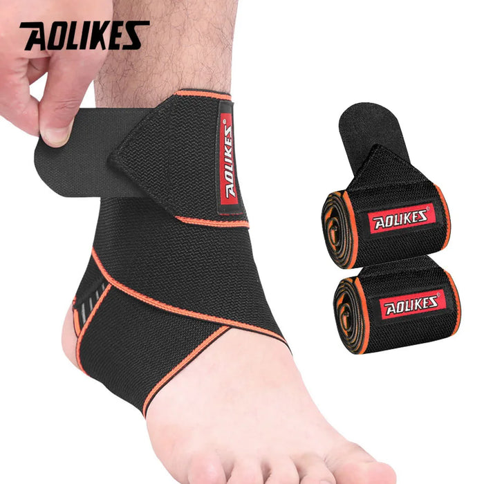 Adjustable Ankle Brace For Men & Women Compression Sleeve For Comfortable Support