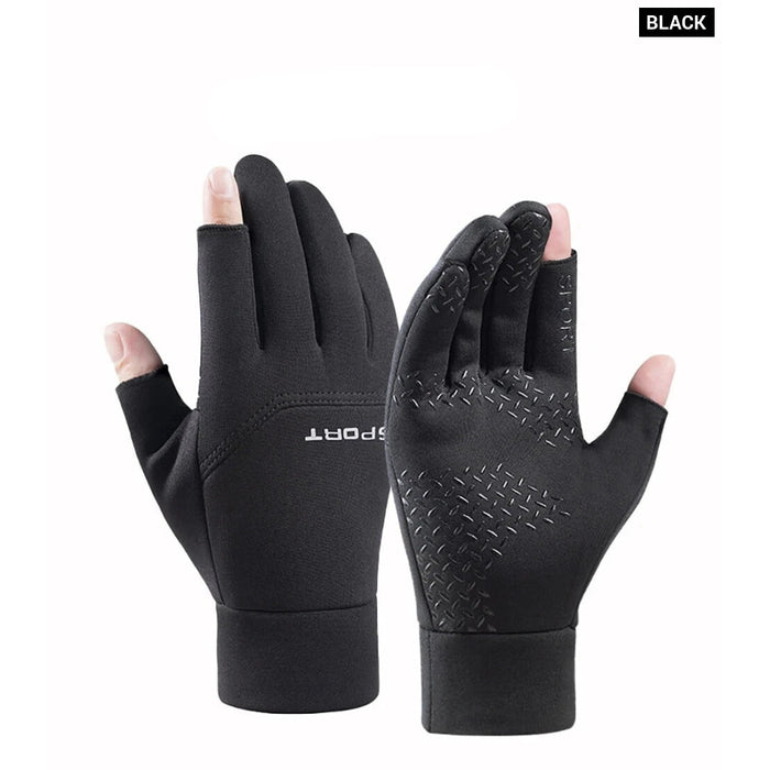 Anti Slip Winter Fishing Gloves