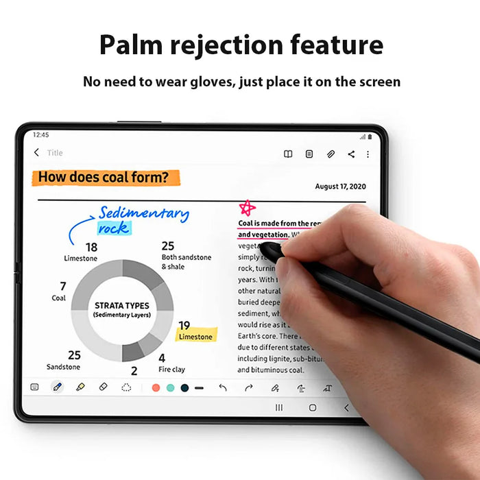 Wireless Stylus For Samsung Tab S6 Lite S7Fe S7 S7 Plus S8 S9 S9 Fe Drawing & Writing Pen