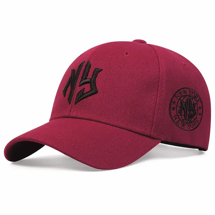 Ng Letter Embroidery Baseball Cap Adjustable Sun Hat
