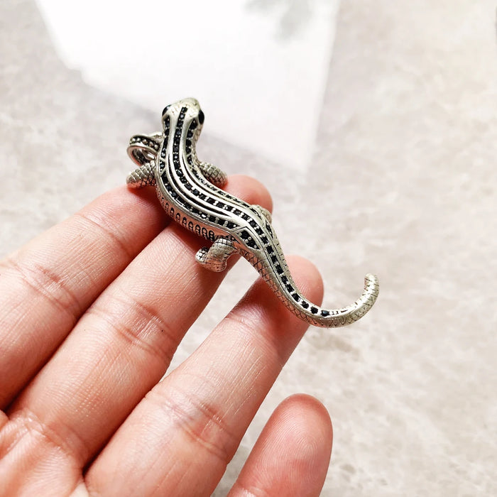 925 Sterling Silver Salam & Er Pendant Trendy Heart Design For Men & Women