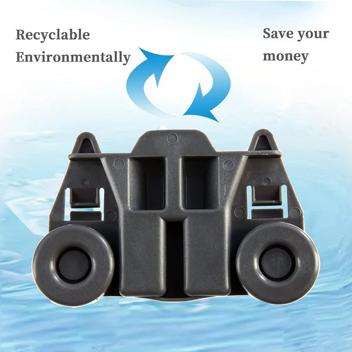 4 Pack W10195417 Dishwasher Wheel Lower Rack For Kenmore Whirlpool Kitchenaid Ap4538395 Ps2579553 Wpw10195417 Ah2579553 Ea2579553