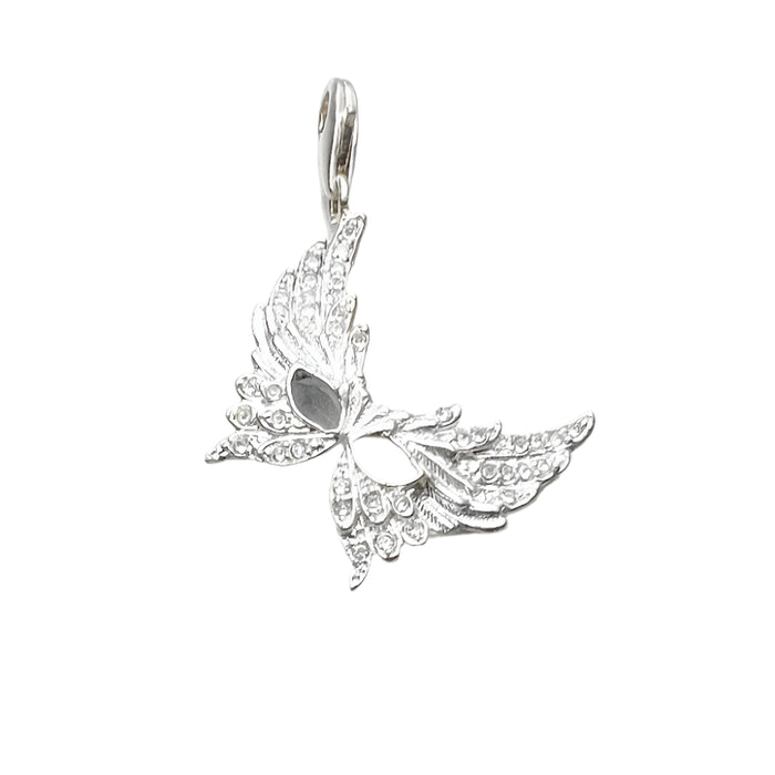 925 Sterling Silver Halloween Mask Pendant Fashion Accessory For Women