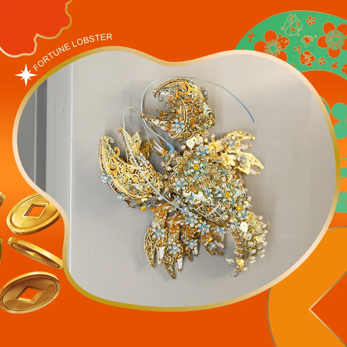 3D Metal Lobster Puzzle Kit For Birthday Gifts