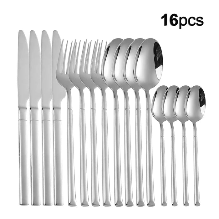 4 / 16 Piece Stainless Steel Cutlery Set For Restaurants