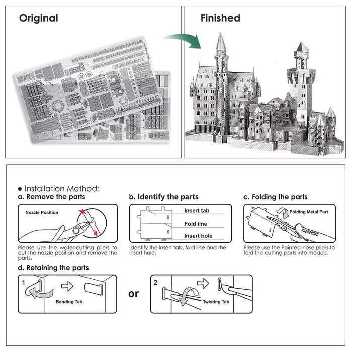 Build Famous Architecture Puzzle Set Diy Kit