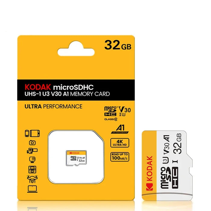 Kodak High Speed 64gb Micro Sd Card Class 10 Memory For Smartphone Tablet Camera