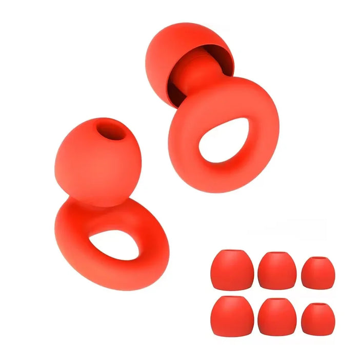 Soft Reusable Ear Plugs For Sleep Swim Work Noise Reduction