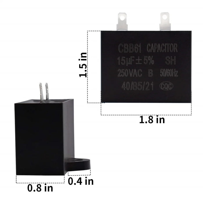 W10613606 Refrigerator Compressor Start Relay And Capacitor For Whirlpool Kitchenaid Kenmore W10416065 Ps8746522 67003186