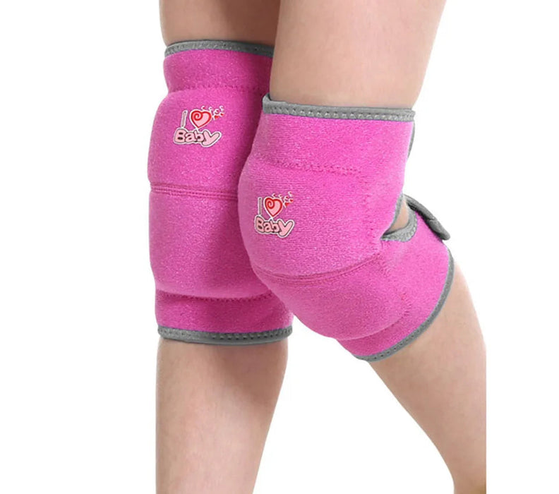Pair of Kids Anti Crash Knee Pads For Dancing & Skating