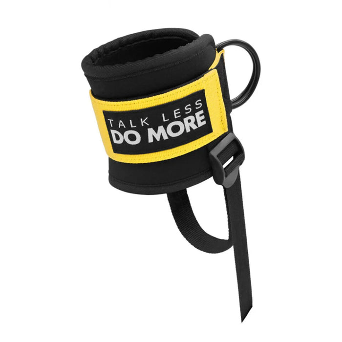 Double D Ring Ankle Straps For Cable Machines Padded Fitness Cuffs For Gym Leg Extensions