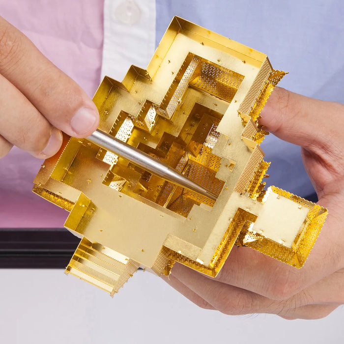 6 Piece 3D Metal Puzzle Assembly Tools