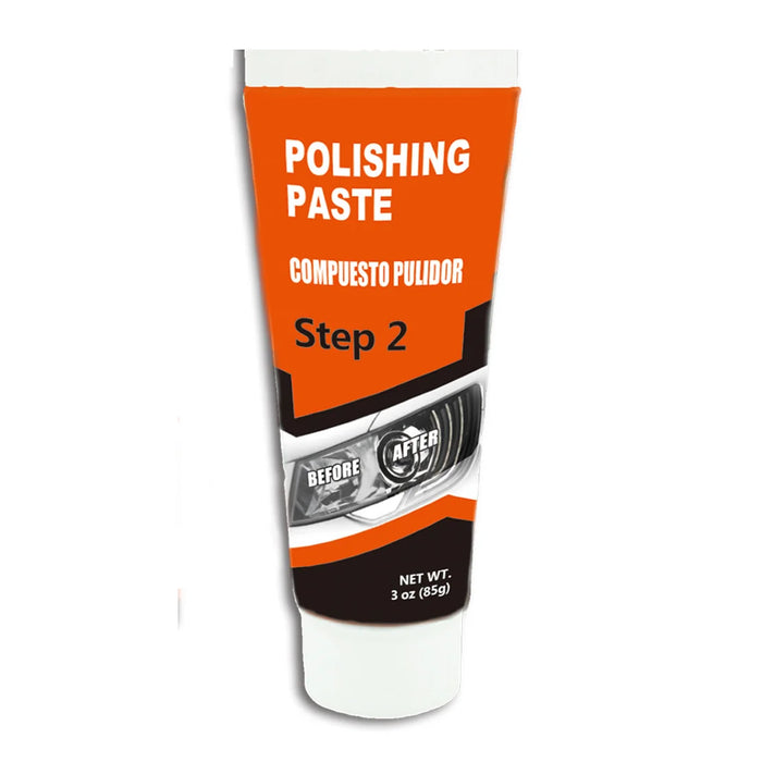 Headlight Restoration Kit Polish Scratch Remover