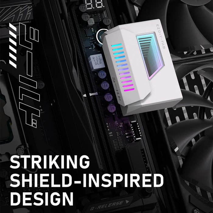 Atx 24 Pin To 90 / 180 Degree Power Plug Adapter Argb Light Mainboard Motherboard Power Supply Cable Modular For Motherboard Pc