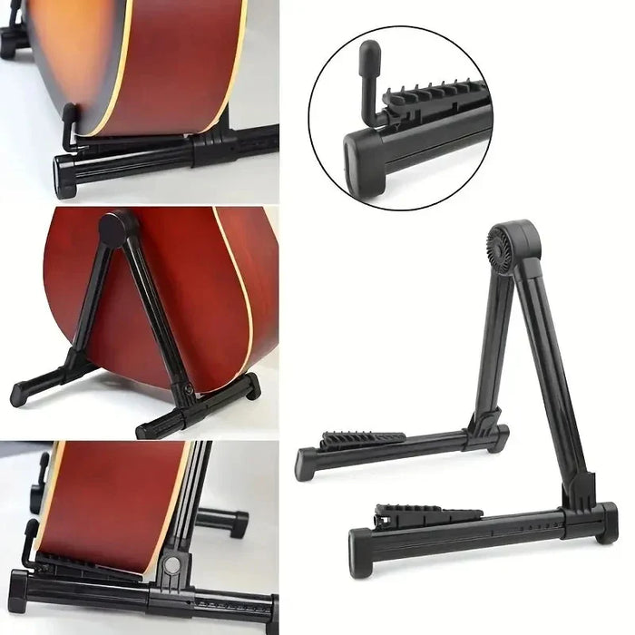 Folding A Frame Guitar Stand For All Instruments