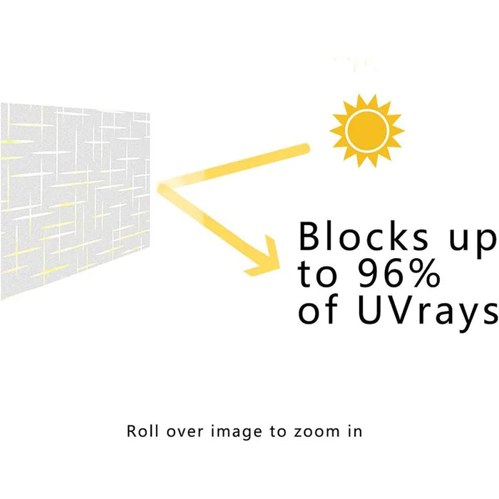 Frost Window Film - Non-Adhesive Privacy & Decorative Cling For Glass Windows