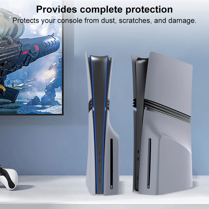 For Playstation 5 Pro Plates Console Cover Face Plate Shell Replacement Anti-Scratch Plastic Hard Shell Face Plate For Ps 5 Pro