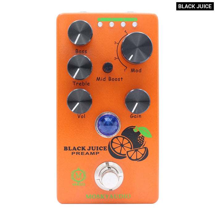 Distortion Overdrive Fuzz Pedal True Bypass