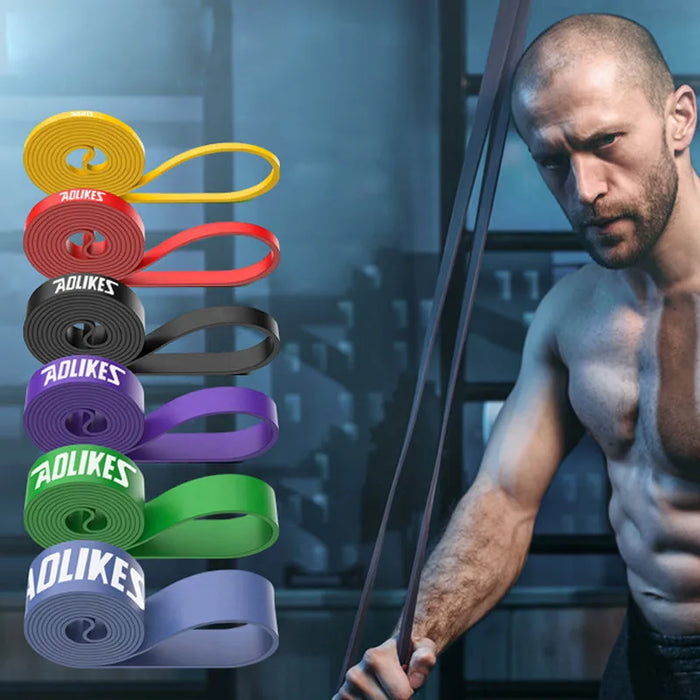 Resistance Band For Pull Up Assistance Heavy Duty Workout Stretch Fitness Assist