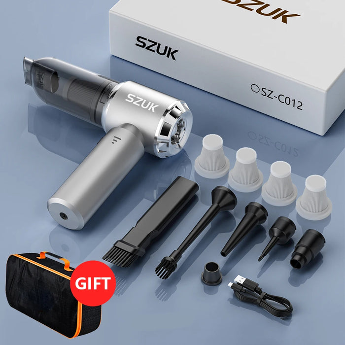 180000Pa Portable Car Vacuum Cleaner Strong Suction Wireless Handheld For Home & Car