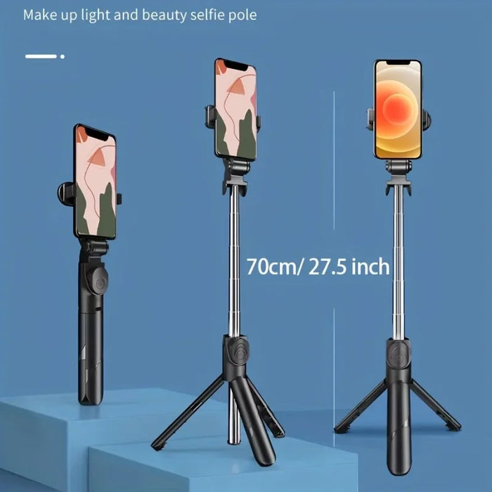 Automatic Tripod With Phone Holder For Travel Photography