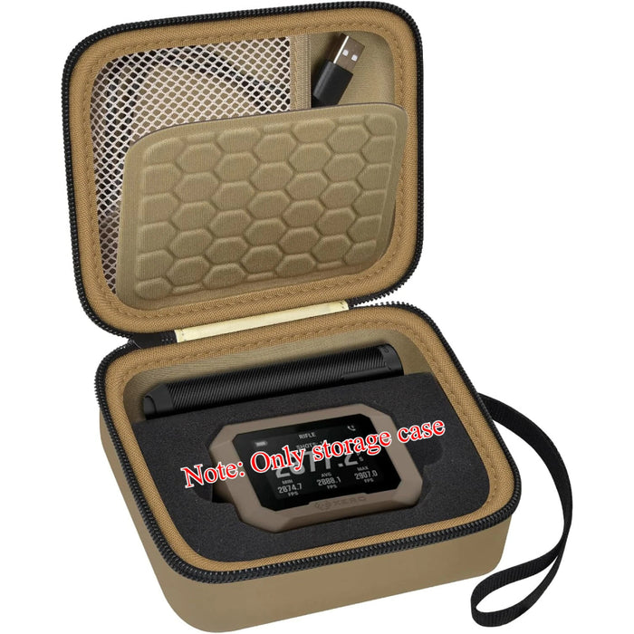 Carrying Case For Garmin Xero C1 Pro Chronograph Range Shooting Chronograph Ballistic Precision Travel Organizer