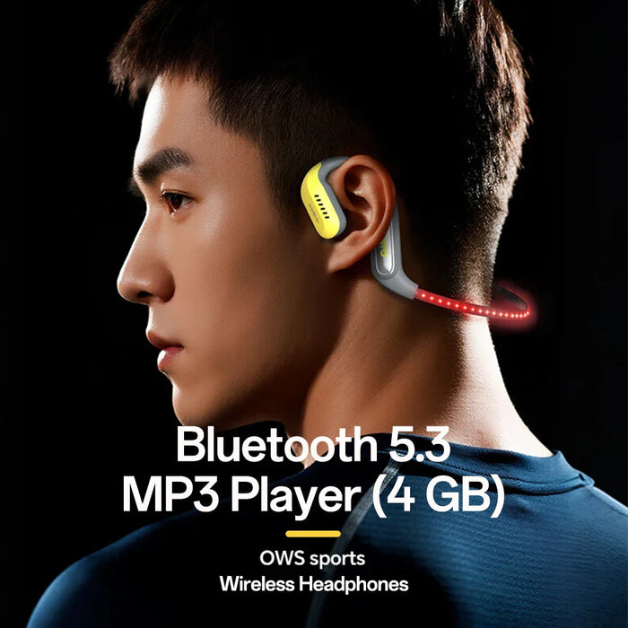 Waterproof Bluetooth Headphones With Led Light And Microphone