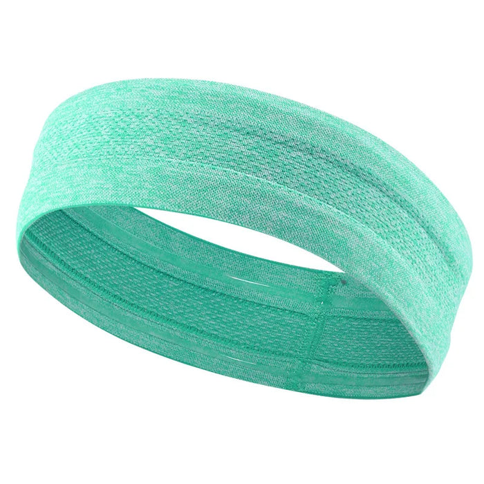 Women Non Slip Sweatband For Sports Moisture Wicking Headband For Running Yoga