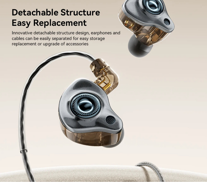 Usb Type C 3.5Mm Game Wired Earphones In Ear Hifi Headphones Bass Stereo Game Music Earplugs Noice Cancelling Headset