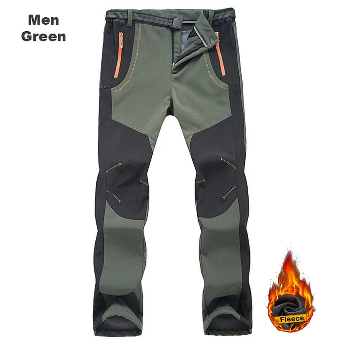 Insulated Hiking Pants For Men Waterproof & Windproof