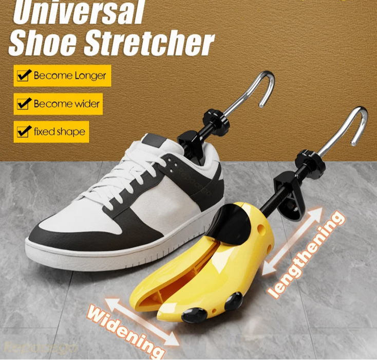 Unisex 2 Piece Plastic Universal Adjustable Length Width High Low Top Shoes Stretcher Expander Extender Keeper Tree