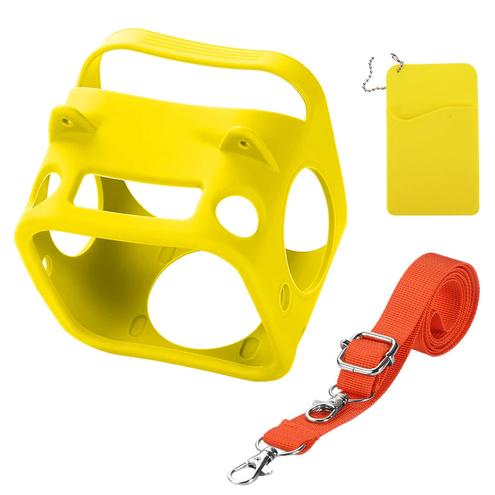 For Yoto Mini Silicone Case Protective Cover With Lanyard Anti-Drop Audio Music Player Protective Sleeve Case For Yoto Mini