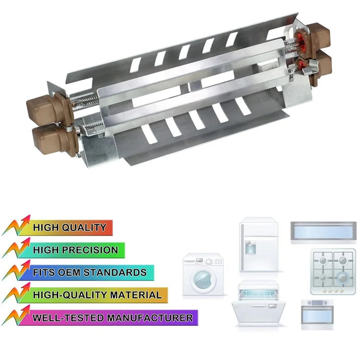 Wr51X10101 Refrigerator Defrost Heater Compatible For Ge 1399613 Ah1993872 Ap4355467 Ea1993872 Ps1993872 Wr51X10032 Wr51X10053
