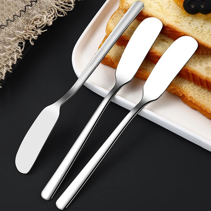2 / 4 / 6 Piece Stainless Steel Butter Knives For Cheese Chocolate And Jam