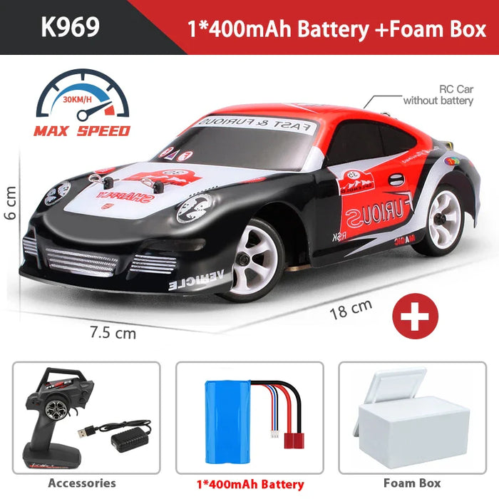 Mini 1 28 Rc Car for Kids High Speed Off Road Drift Toy