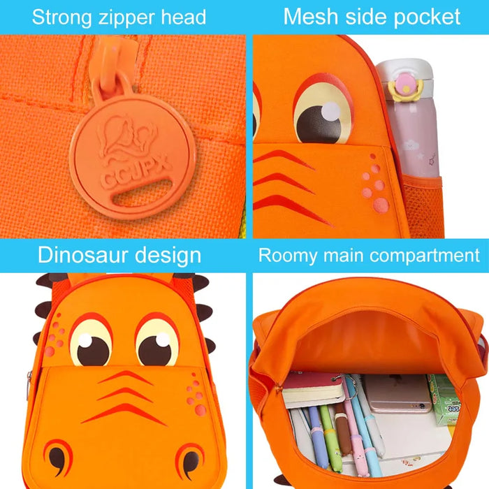 3 Piece Dinosaur Backpack Lunch Box Set For Boys 12 Preschool Bookbag