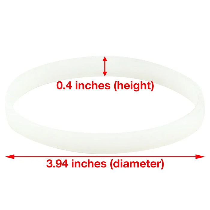 2 Pack White Gasket Rubber Sealing O-Ring Replacement Part For Nutri Ninja Auto-Iq Blenders Bl480 Bl681A Bl682 Bl640