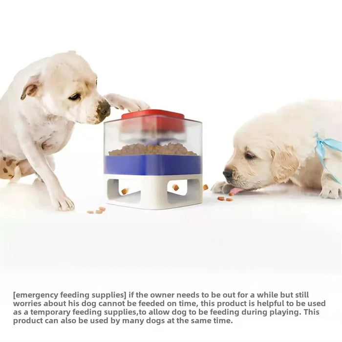 Transparent Anti Slip Pet Food Dispenser