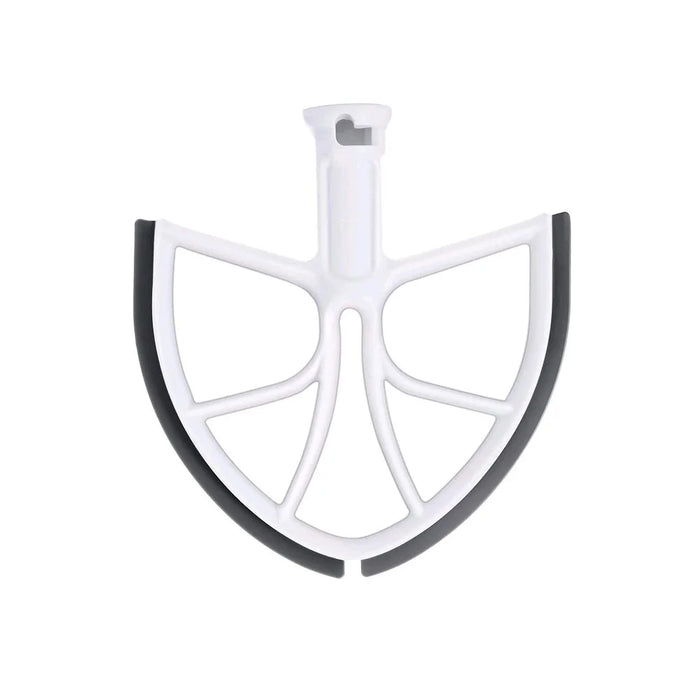Silicone Edge Beater Paddle Bowl-Lift Stand Mixer Home Kitchen Mixing Attachment Replacement For Kitchenaid 6-Quart