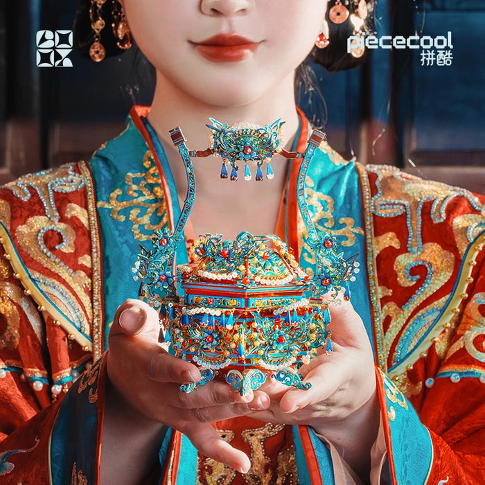 Kingfisher Basket 3D Metal Puzzle Kit For Adults