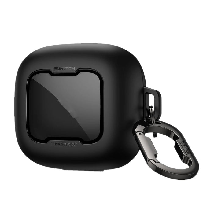 For Beats Powerbeats Pro 2 2025 Magnetic Locking Shockproof Bumper Protective Case With Carabiner & Keyring