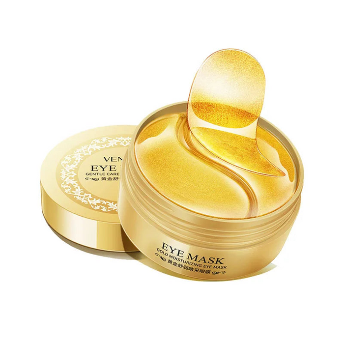 60 Piece Seaweed Gold Collagen Eye Mask Anti Dark Circles & Bags Moisturizing & Anti Aging Eye Patches