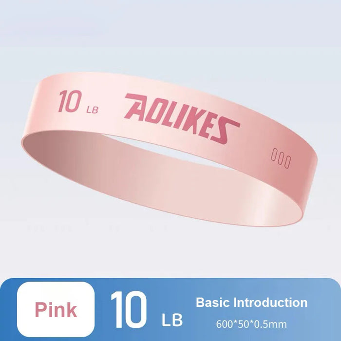 Resistance Loop Band For Home Fitness Elastic Workout & Physical Therapy