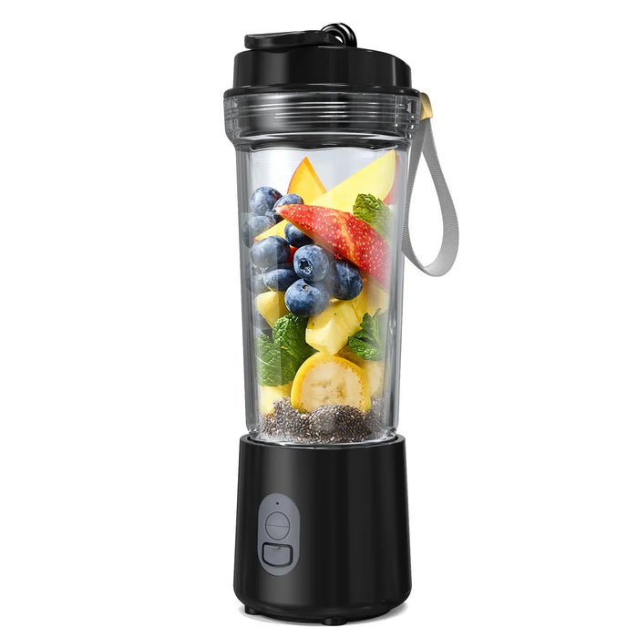 500Ml Cup Rechargeable Portable Blender For Smoothies