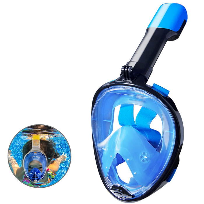 Full Face Snorkel Mask For Kids & Adults