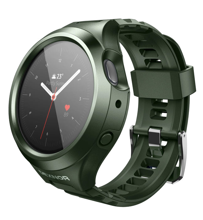 For Samsung Galaxy Watch Active 2 44Mm Rugged Protective Sports Business Case With Strap Bands